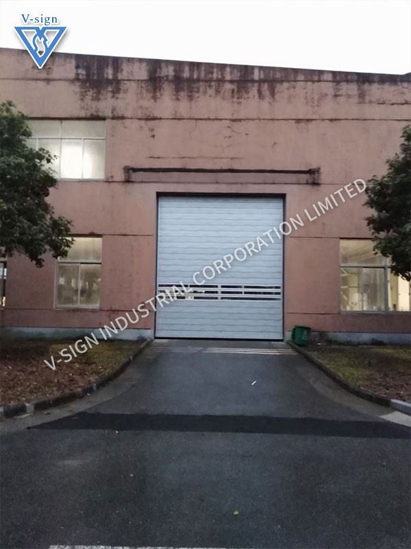 Aluminum Rapid Spiral Rolling Door